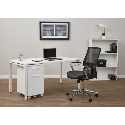 OSP Furniture Polyurethane Conference Chair