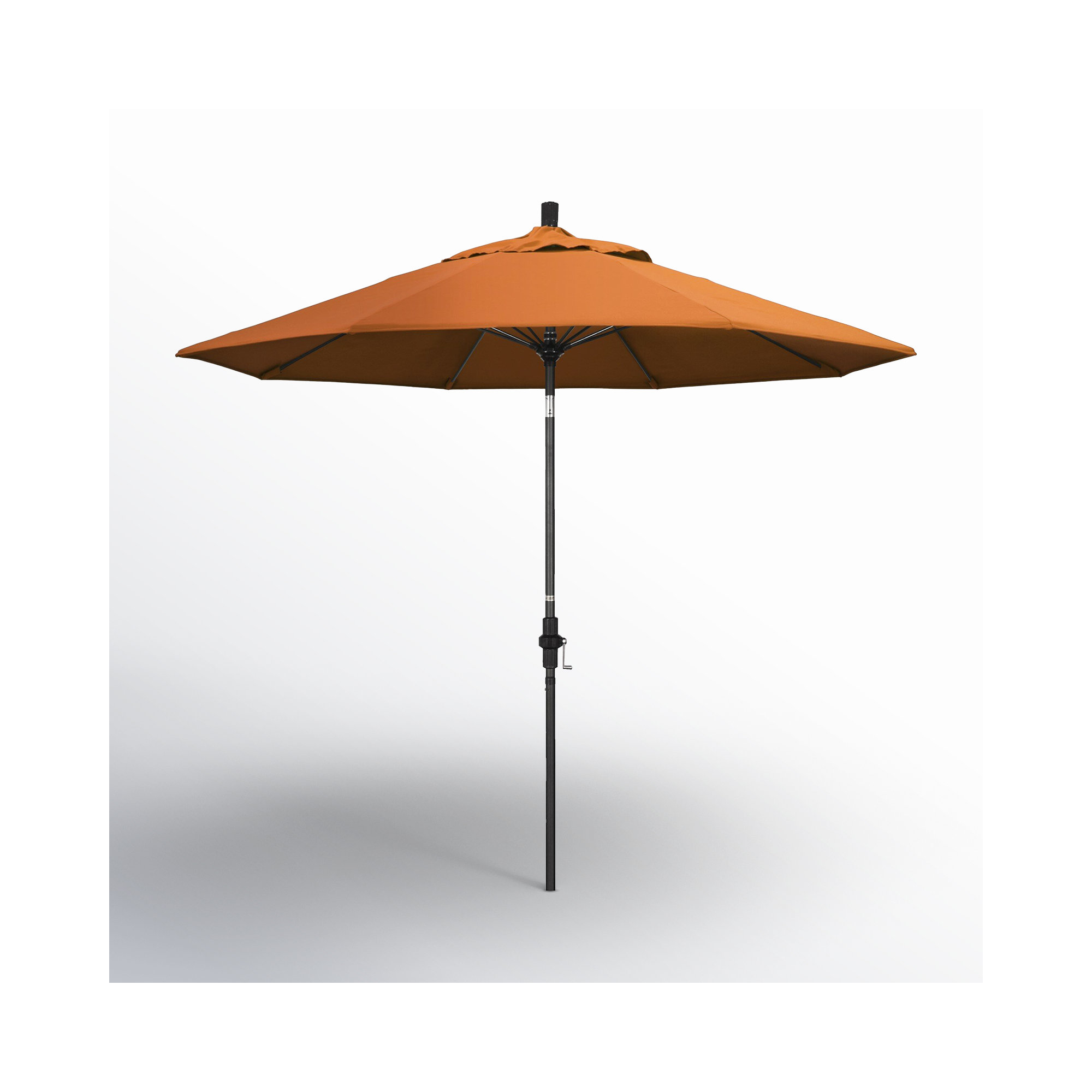 Roverta 9' Market Sunbrella® Umbrella, Canvas Tuscan Sunbrella® Canvas, Black