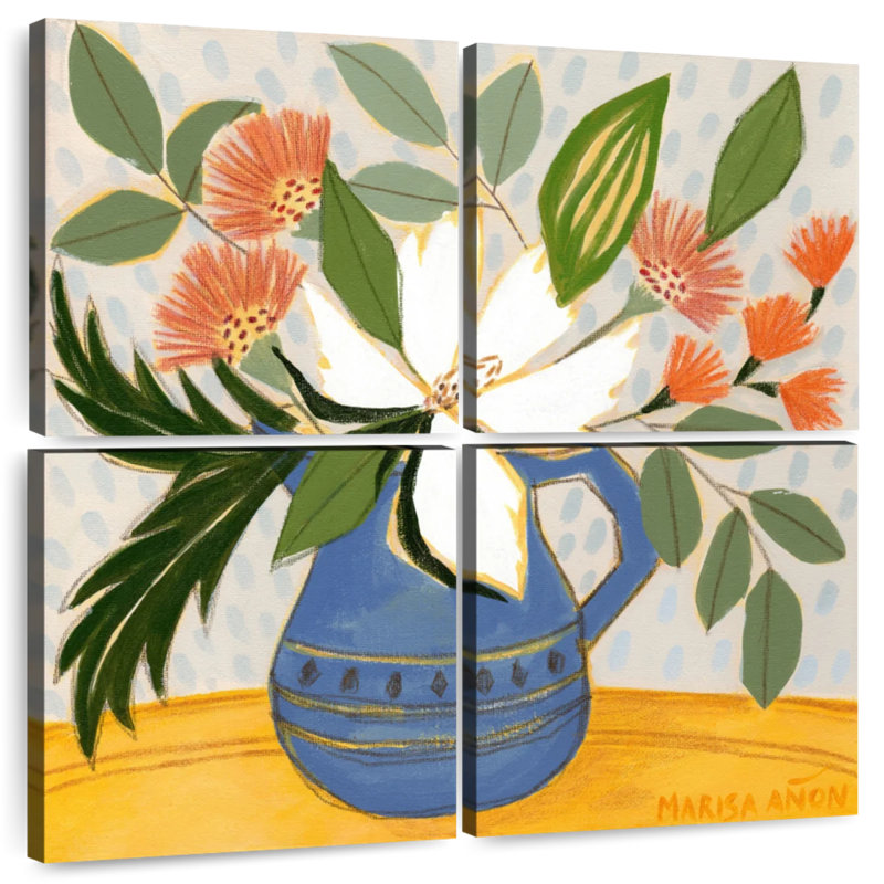 Harnek April Florals 11, H 45 po x l 45 po