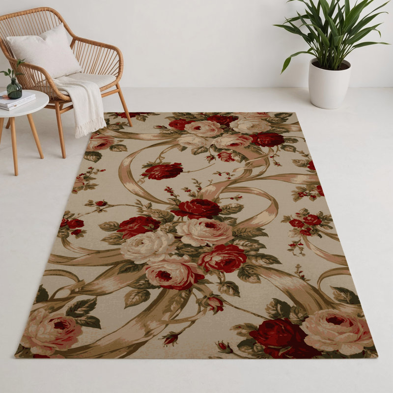 Tapis d'intérieur et d'extérieur gris français, Rectangle 5 pi x 7 pi
