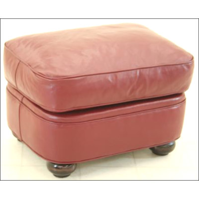Leather Ottoman