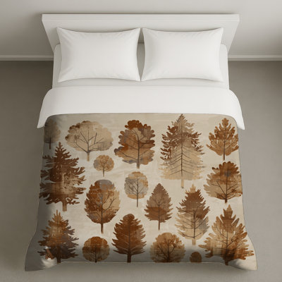 Housses de couette Rustic Tree Silhouettes