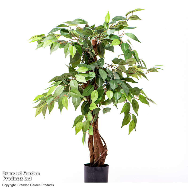 90 cm H Faux Ficus Tree Plant