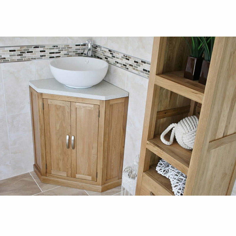 Dees 550mm Single Bathroom Vanity with Vessel Ceramic Basin