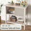 Console d'entrée de 80 cm avec tiroirs coulissants et tablette de rangement pour couloir, salon ou bureau-1572094528-1572094530-1572094540