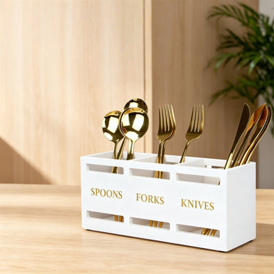 Porte-ustensiles de cuisine en bois