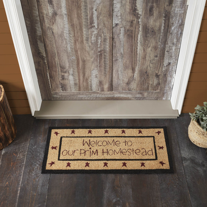 Connell Non-Slip Indoor Doormat, 17" W x 36" L