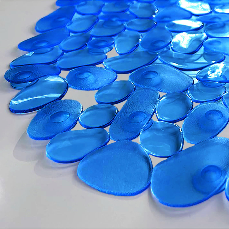Tapis de douche Lakhmi, Bleu