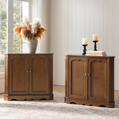 Armoire de coin 2 portes Desirat Traditional