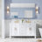 60''W X 36''H Recessed Or Surface-Mount Bathroom Medicine Cabinet With Mirror And Adjustable Glass Shelves-875622984