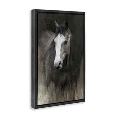 Sculpted By Nature Horse Floating Frame, design by Kelley Parker