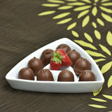 Omniware Porcelain Chips And Dip Platter