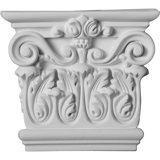 Corinthian Capital (Fits Pilasters up to 4"W x 1"D)