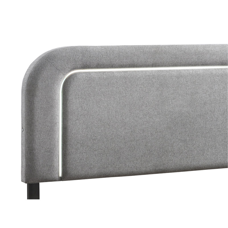 Grand lit (matelas non inclus), wengé