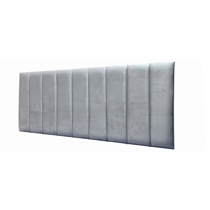 Transit Upholstered Headboard, Super King (6'), Light Grey