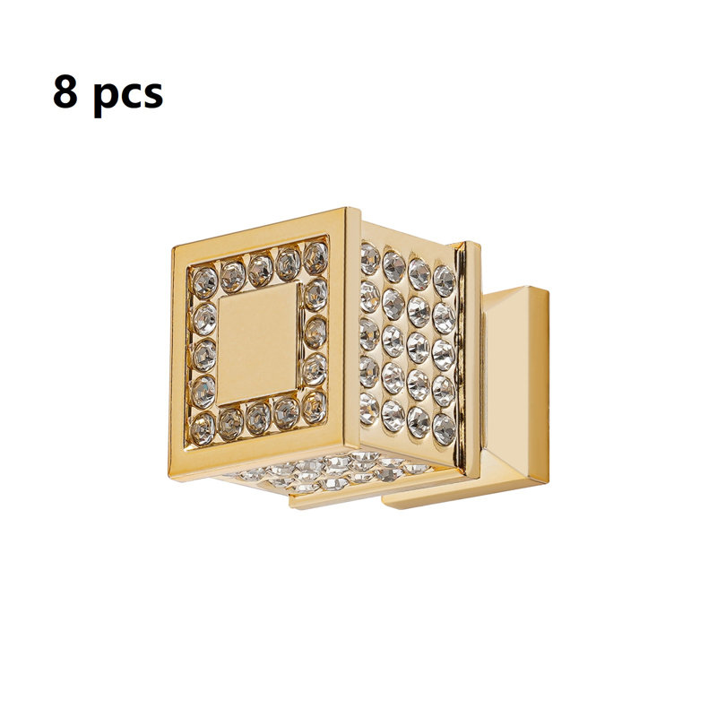 Paquet multiple de boutons carrés 13/16 po