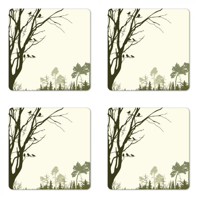 Sous-verre forest