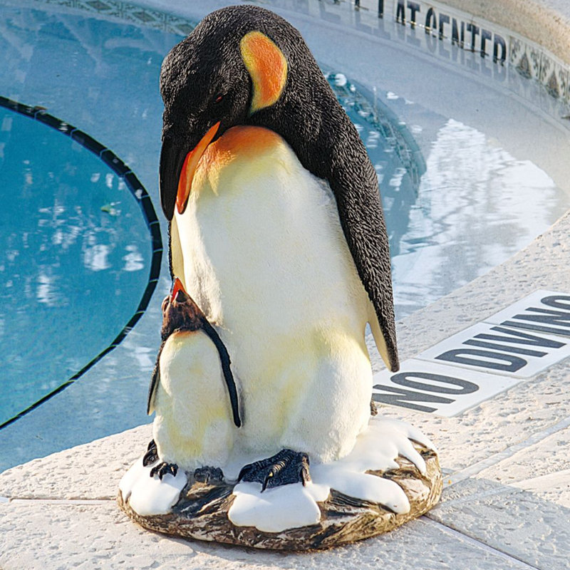 Statue de pingouins