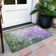 Machine Washable Indoor/Outdoor Cinead ACN1674 Purple Rug