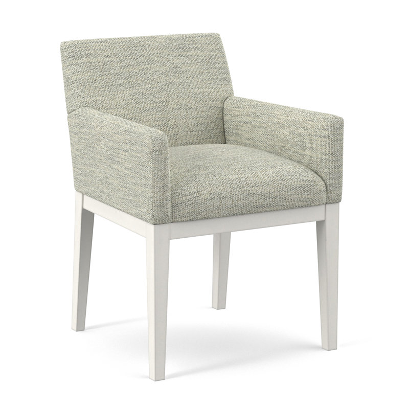 Upholstered Arm Chair, 61698-88, White