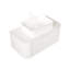 Meuble-lavabo de 91 cm (36 po) avec design suspendu, lavabo rectangulaire en céramique blanche, pierre frittée, armoire de rangement en contreplaqué à rayures 3D, tiroir à fermeture douce, préassemblé et facile à installer