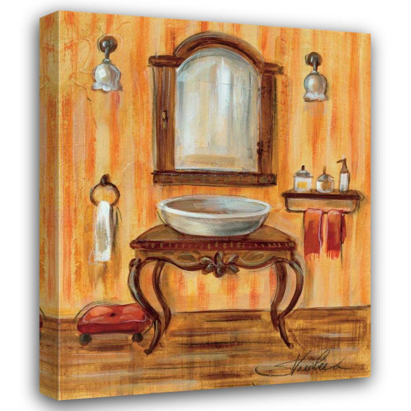 ArtDirect Vassileva, Silvia Gallery Wrapped Canvas Art Titled: Tuscan Bath II, 44" H x 36" W