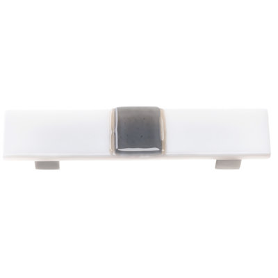 Bandwidth 3.5" Center to Center Decorative Glass Cabinet Hardware Bar Pull