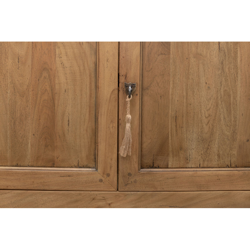 Carreiro 79'' W Solid Wood Sideboard, Driftwood