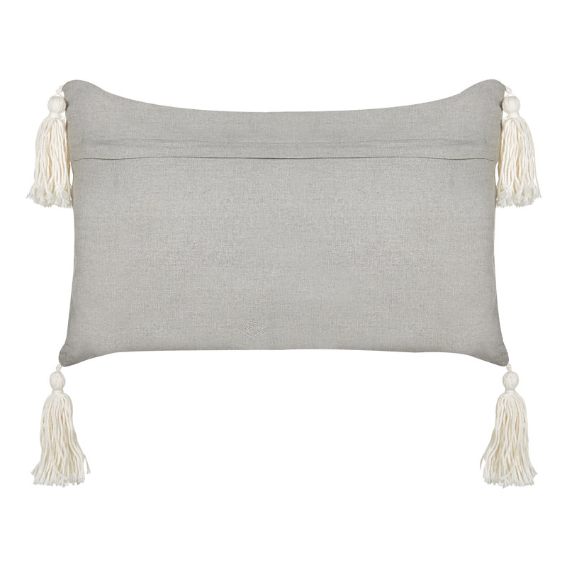 LITHOPS Rectangular Lumbar Cushion, Grey