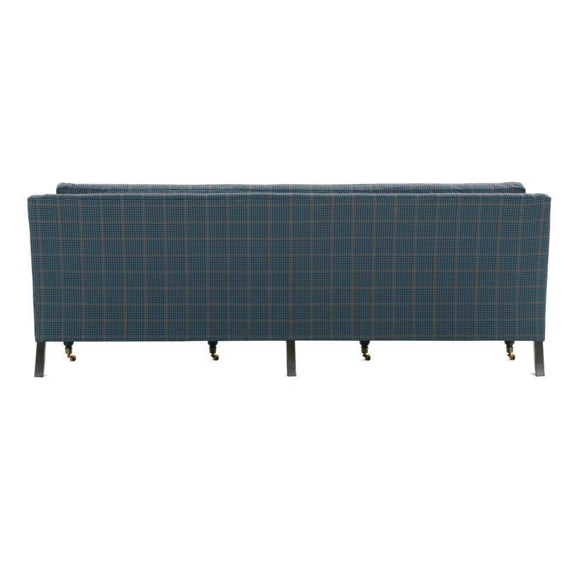 Madeline Sofa, Navy Plaid (15446-56), Chocolate (274594)