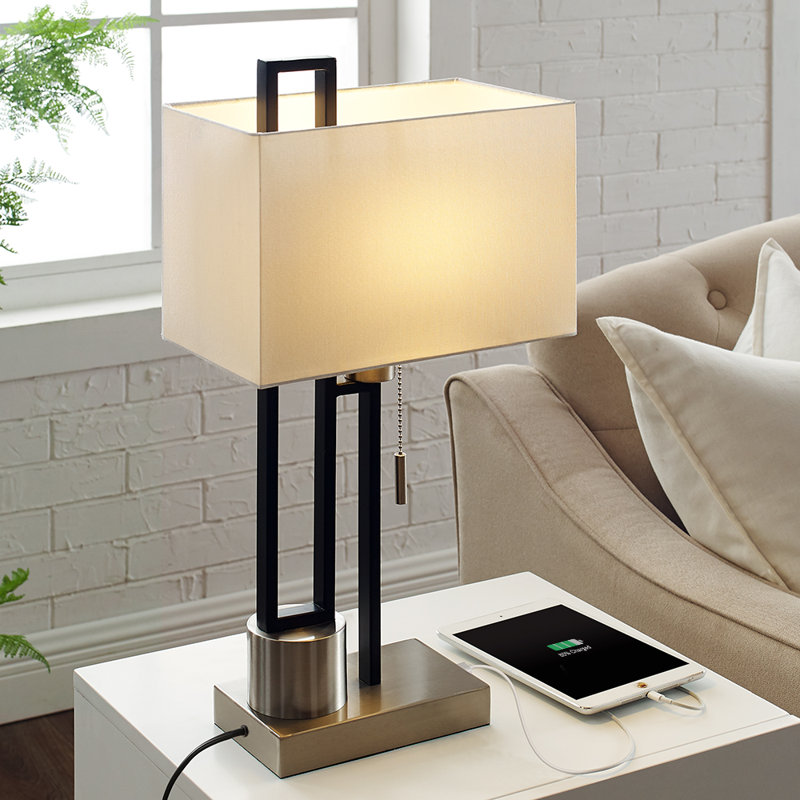 Metal USB Table Lamp