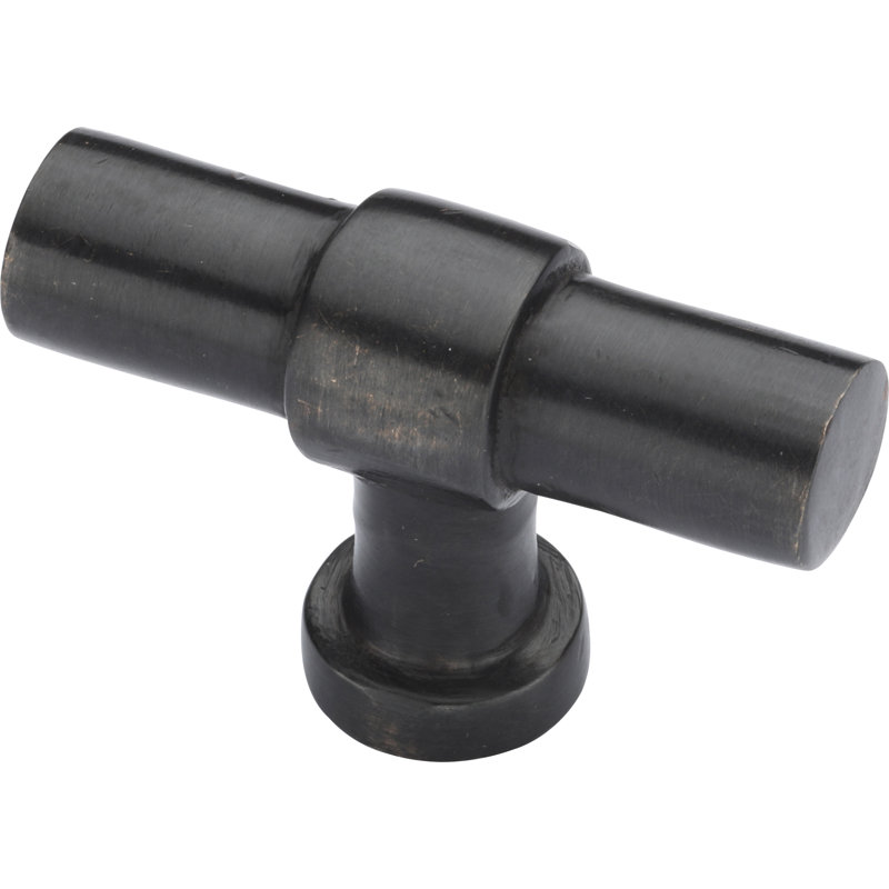 Bar Knob Pull, Dark Bronze