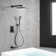 Système de douche complet avec valve brute
