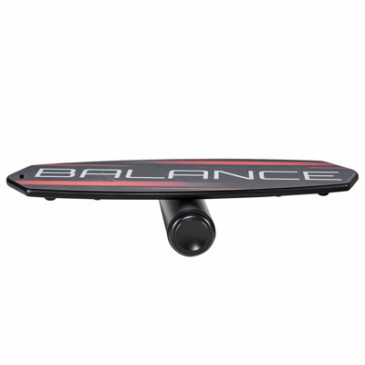 Balance Board, 3-Level Height Adjustable Wobble Board Trainer for Adults, Premium Wooden Balance Training Equipment, with Roller, Magnetic Stoppers, Storage Rack, for Core Workouts, Surf Trainer