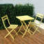 Ensemble bistro 3 pièces de table carrée pliable et chaises-744048497