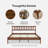 Josse Ted Bed, Walnut-91260223