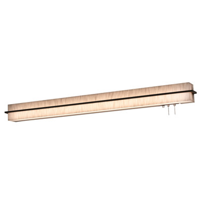 Leeroy Wood LED Flush Mounted Sconce