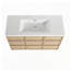 Meuble-lavabo autoportant 48 po avec lavabo en résine-129886564