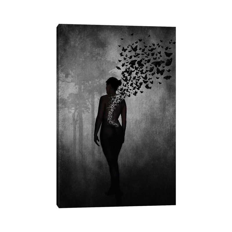 The Butterfly Transformation by Nicklas Gustafsson - Wrapped Canvas Print, 66.04 cm H x 45.72 cm W x 1.91 cm D