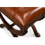 Empire Leather Accent Stool
