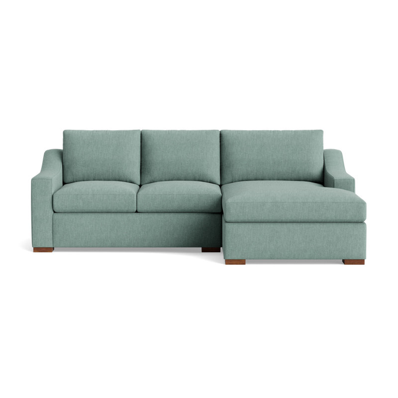 Lucca Sectional, Right Hand Facing, Performance Weave - Spa