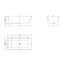 Allure 59 in. L x 29-1/2 in. W x 22-7/8 in. H Freestanding Acrylic Bathtub-96207802