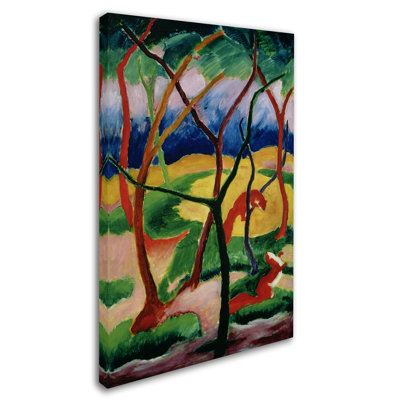 « weasels playing 1911 », impression sur toile tendue
