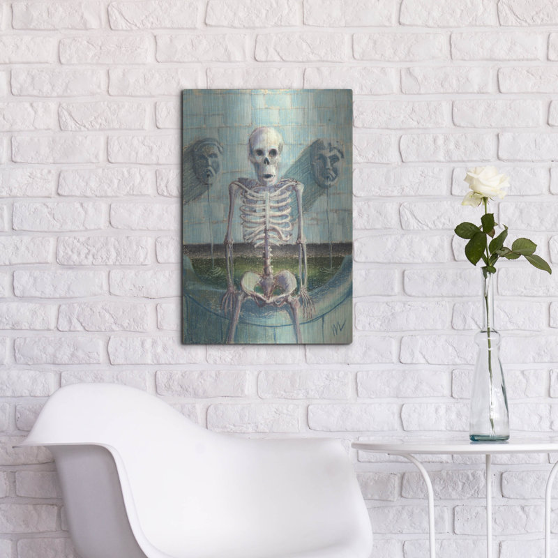 "Look Im The Fountainhead" par Marie Marfia Fine Art, H 24 po x l 16 po