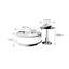 Table basse de luxe italienne