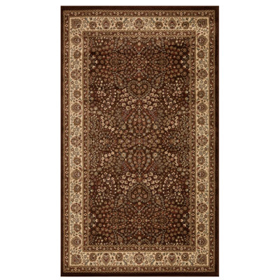 Tapis d'intérieur tissé à la main à motif floral Ginasharine par Haus & Home
