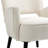 Sonette Accent Arm Chair with Upholstered Seat for Living Room-831743789