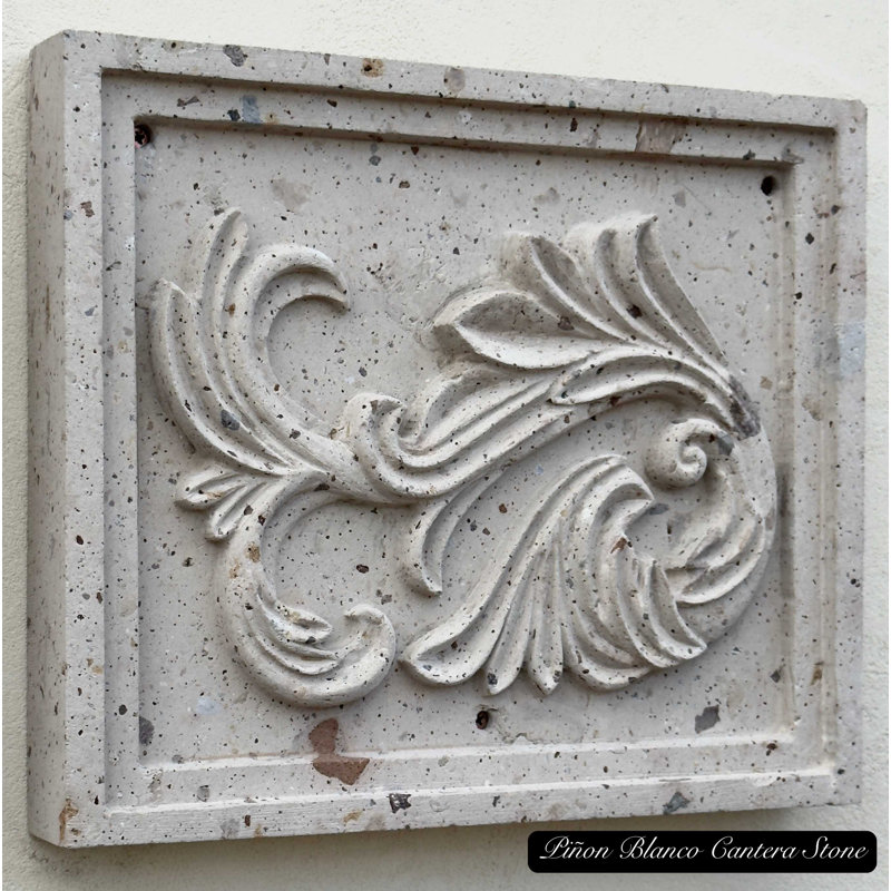 WFR-Monaco – Custom Hand-Carved Natural Limestone or Cantera Stone Fireplace Mantel Surround | Modern Luxury Minimalist Design