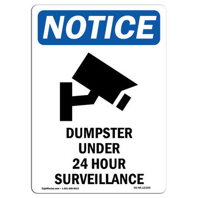 Dumpster Under 24 Sign