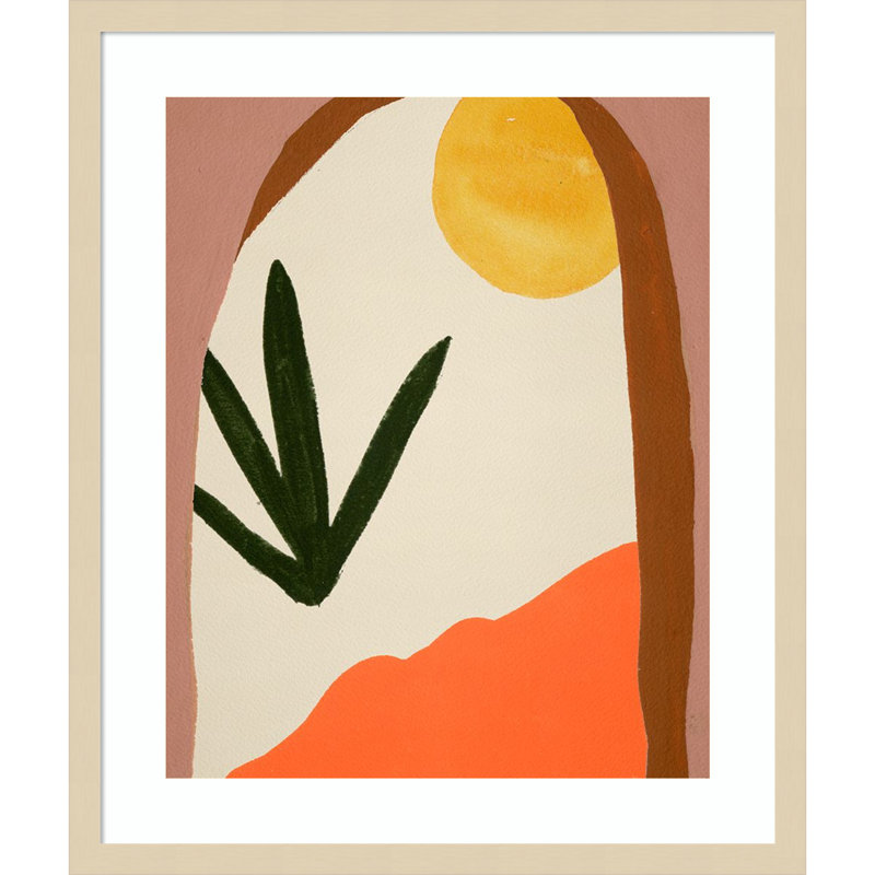 «New Day I» par Melissa Wang, reproduction d'art murale en bois, H 25 po x l 21 po